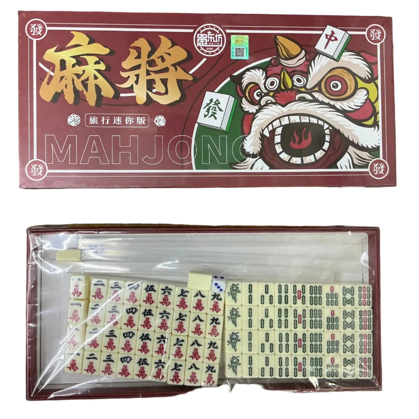 麻雀紙 旅行迷你版 Mahjong mini