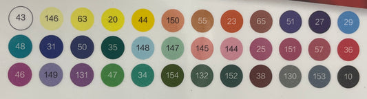 Deli 雙頭亞加力馬克筆 Double-headed acrylic marker pens (36 色 colours)