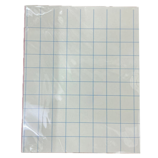 Exercise book (Squares/ Grids) 學生練習格仔 (中文/數學)筆記簿 - 5本裝 - 8格 grids squares