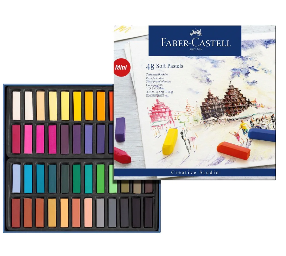 Faber-Castell 粉彩套裝 Soft pastels mini set (48 色 colours)