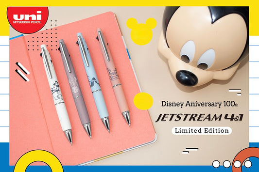 UNI - DISNEY - JETSTREAM 4&1 四色原子筆 + 0.5mm鉛芯筆 Multicolour pen + Mechanical pencil