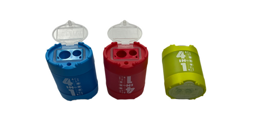 Kum 四孔鉛筆刨 4 in 1 Pencil Sharpener (顏色隨機)