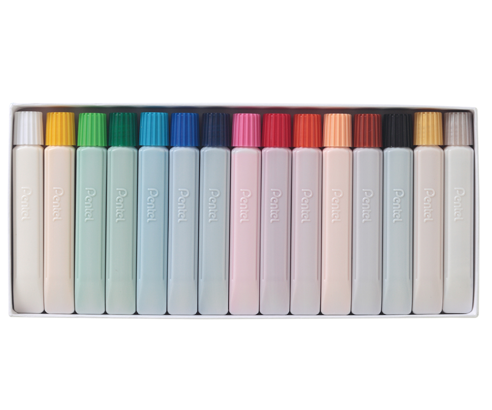 Pental 廣告彩套裝 Poster Colour Set (15色 Colours)