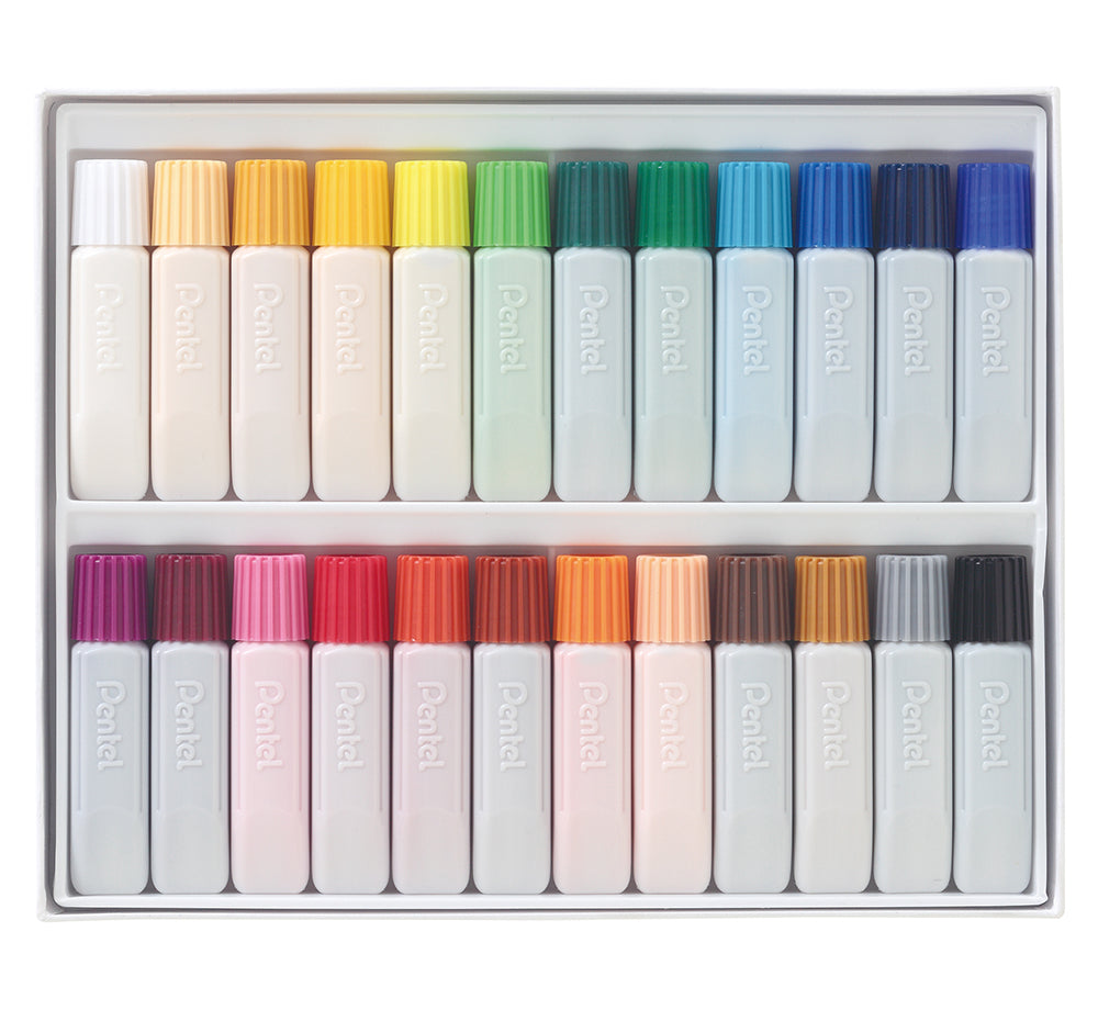 Pental 水彩 Water colours (24色 colours)