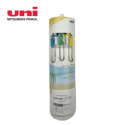 UNI uni-ball one Saturday Morning 0.38mm/ 0.5mm 原子筆套裝 ball pen set