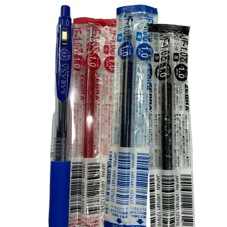 Zebra SARASA Clip 替芯 Refill: JF1.0