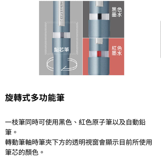 Zebra SHARBO Nu Nature Series 2+1 多色筆 Multi-colour pen