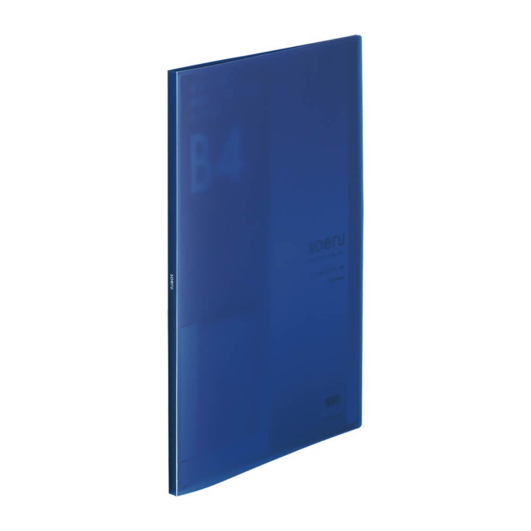 LIHIT LAB  - SEORU B4 資料簿 Clear book- 20 Pockets [N-8132]