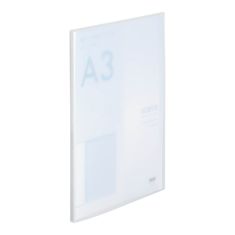 LIHIT LAB  - SEORU A3 資料簿 Clear book- 20 Pockets [N-8133]