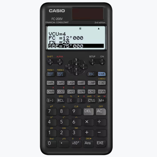 CASIO [FC-200V] 財務計數機 Financial Calculator