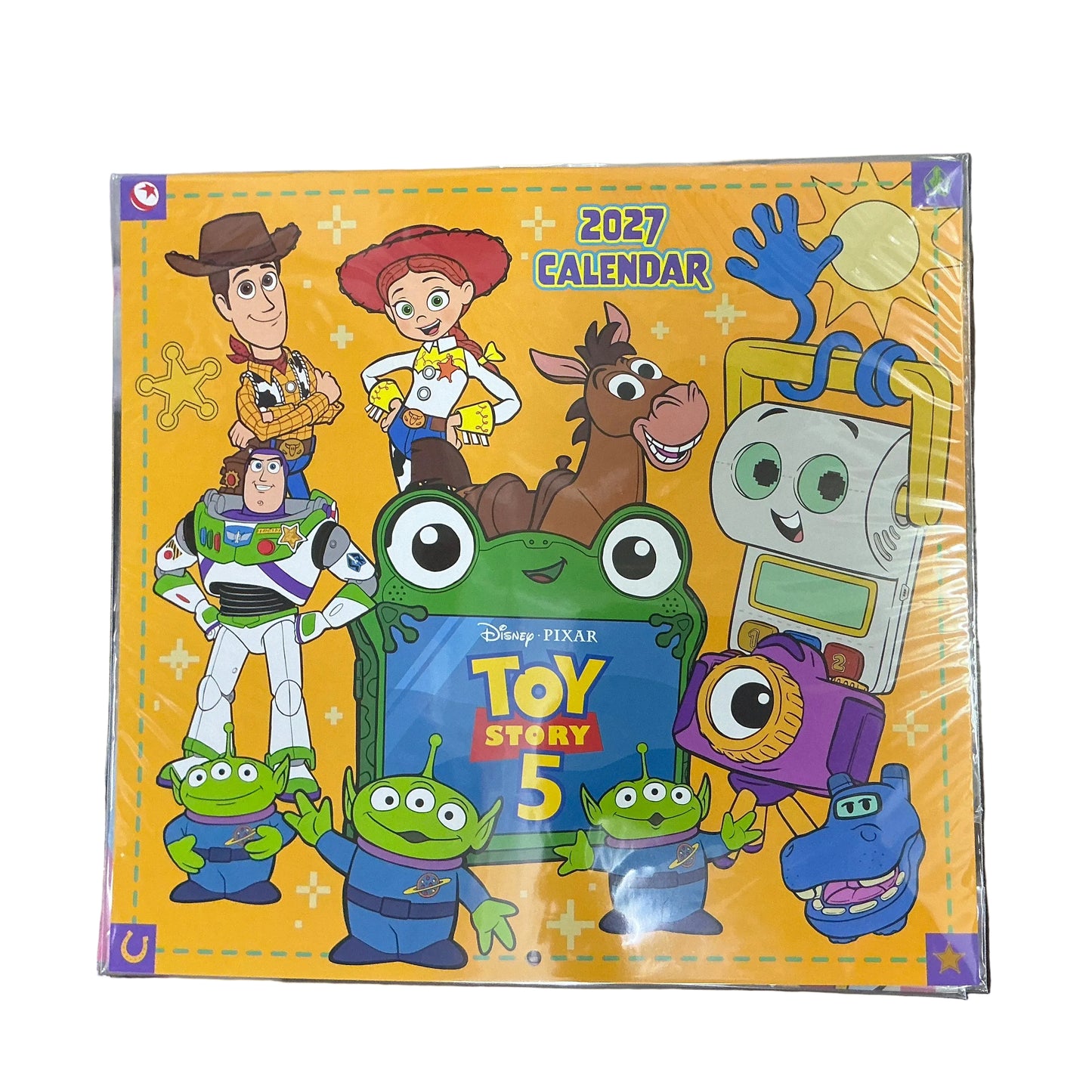 2027 [反斗奇兵5 Toy Story 5] 掛曆月曆 Hanging calendar [DS26196T]