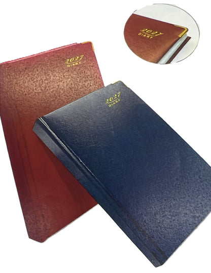 2027 A5 中型日記簿 Diary [1日1頁/ 1 Day a page]-[TC807]