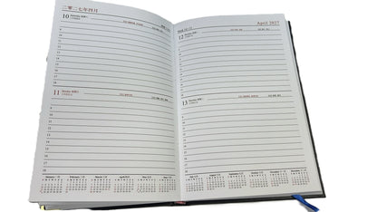 2027 Diary A5 中型行政日記簿 -[2日1頁/ 2 days in 1 page]-[KWC002]