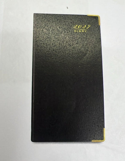 2027 直式袋裝日記簿 Pocket Diary [1星期2頁/ 1 week in 2 pages]-[TC703]