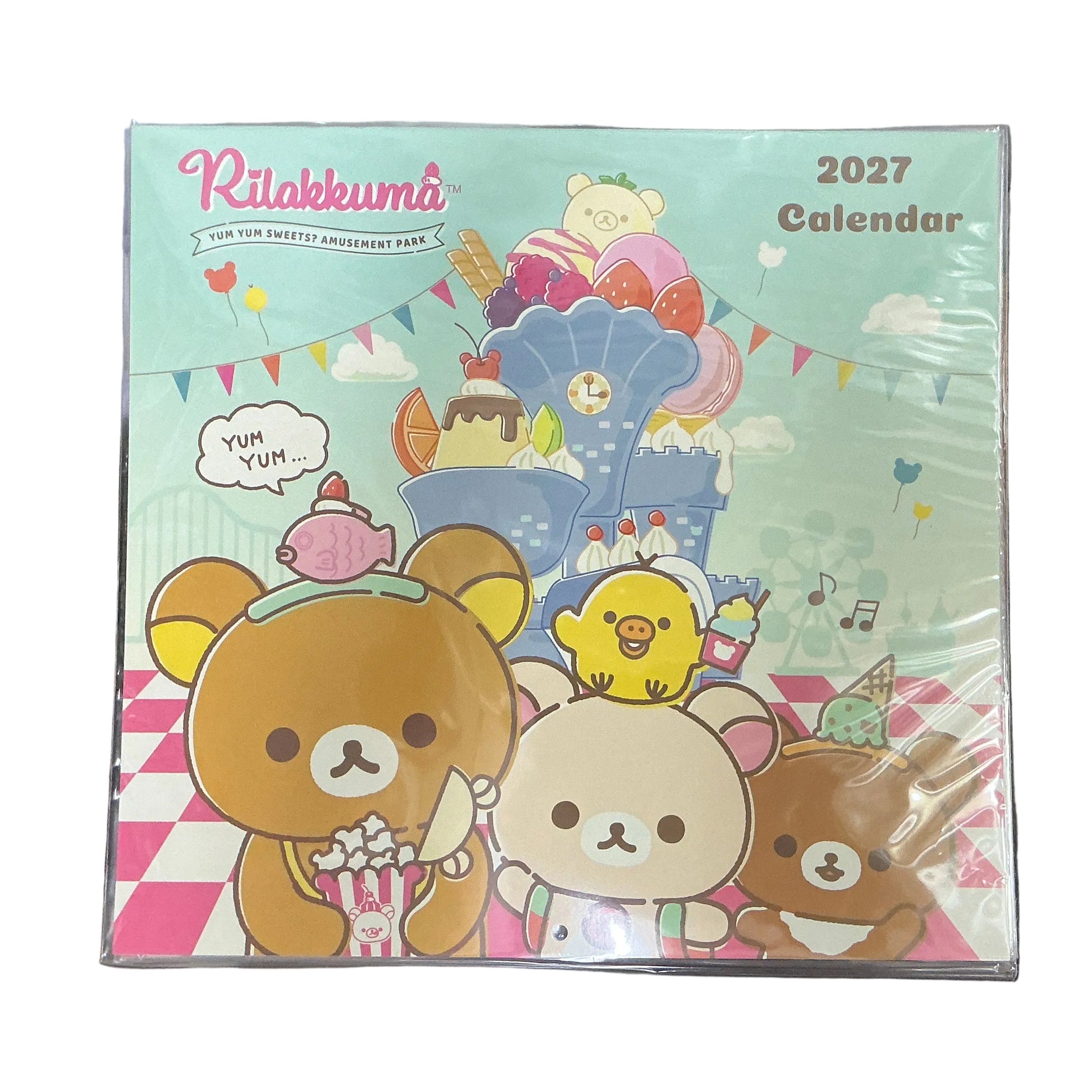 2027 [鬆弛熊 Rilakkuma] 掛曆月曆 Hanging calendar [RB53196B]