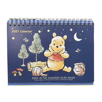 2027 [小熊維尼 Winnie the pooh] 座枱月曆 Desktop calendar