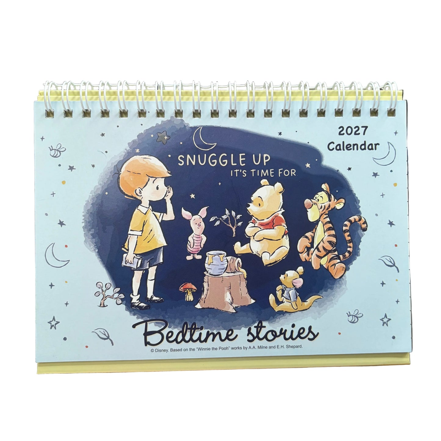 2027 [小熊維尼 Winnie the pooh] 座枱月曆 Desktop calendar [2]