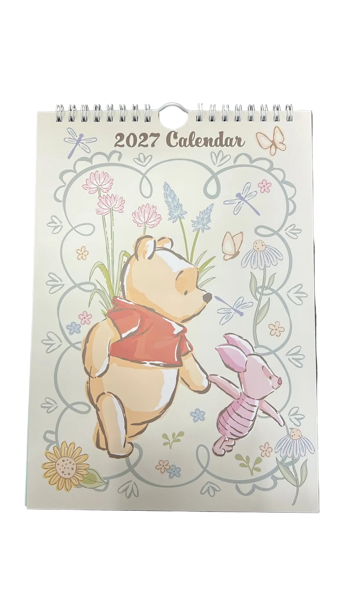 2027 [小熊維尼 Winnie the pooh] 掛曆月曆 Hanging calendar [DS26195H]