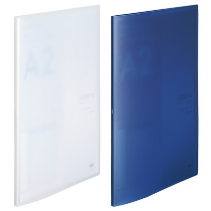 LIHIT LAB  - SEORU A2 資料簿 Clear book- 20 Pockets [N-8117]