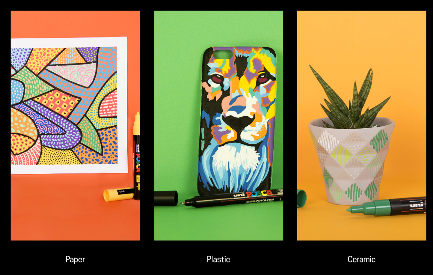 UNI POSCA [PC-1M 8C] 水性筆 Water-based Paint Markers (8 色 colours)