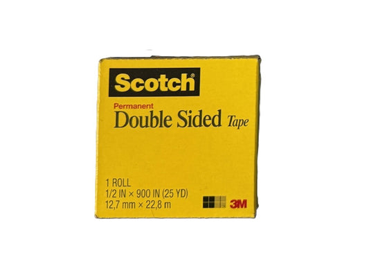 3M 雙面膠紙 Double-sided Tape 665, 1/2" x 25 yds
