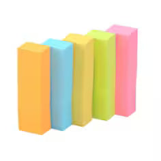 3M Post-it 五色 強粘著 便條紙 5-color Super Sticky Page Markers, 15mm x 50mm