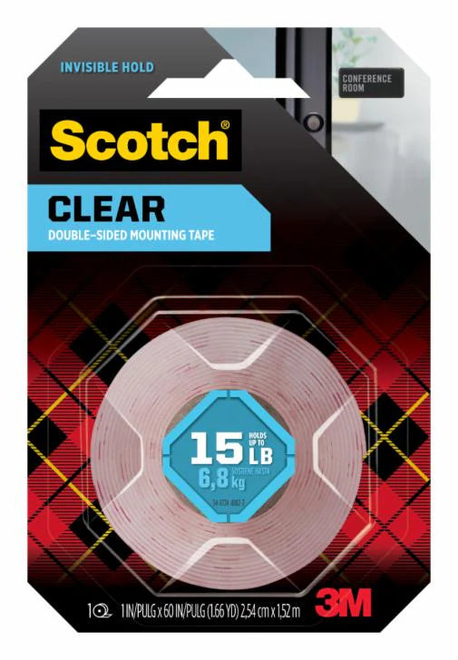 3M™ Scotch® 透明雙面強力膠紙 Clear Double Coated Tape - [410S]