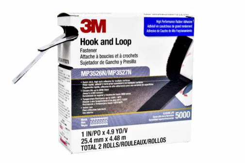 3M™ Scotch® 魔術貼 Hook and Loop Fastener [2rolls | 黑 Black]- [MP3526N/27N]
