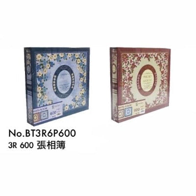 3R 相簿 Photo Album [紅-Red / 藍-Blue | 600 張 pockets| BT3R6P600P]