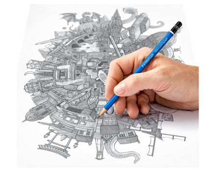 施德樓 Staedtler Mars Lumograph 美術素描筆 Graphite drawing sketching pencils (單枝 Single)