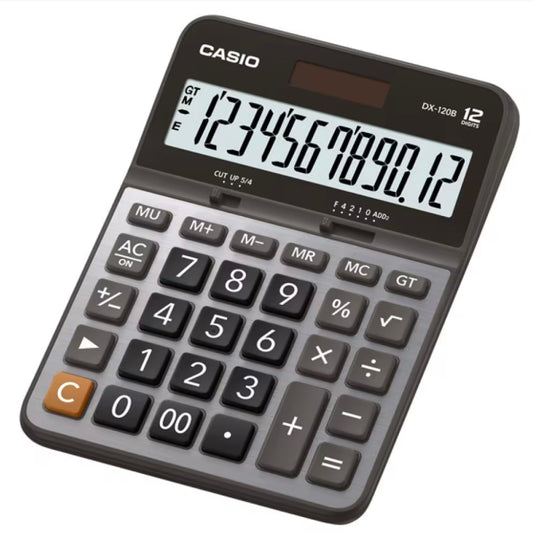 CASIO [DX-120B] 桌面計數機 12-digit Desktop Calculator