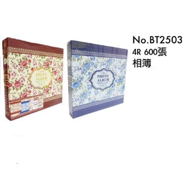 4R 相簿 Photo Album [紅-Red / 藍-Blue | 600 張 pockets| BT3503]