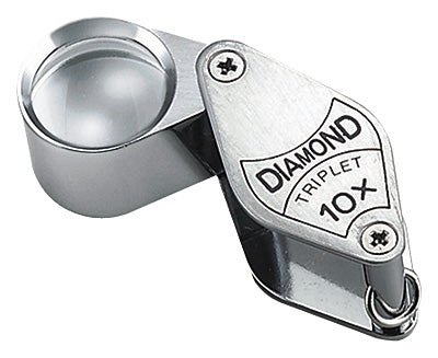 I.L.K. 三透鏡規格高倍放大鏡 High-power Loupe 10X Triplet lens type [No.7010]