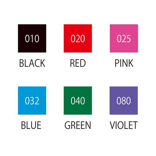 ZIG clean colour dot [6 colour set |TC-6100/6V]