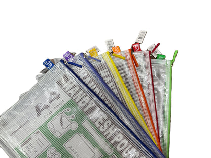 Alpha Omega 透明拉鏈袋 / 功課袋 Zipper bag  colour