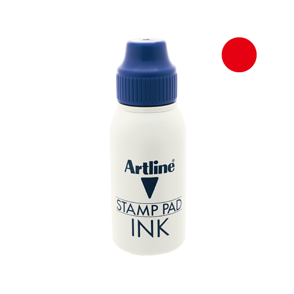 Artline 印台墨水 Stamp Pad ink 50ml red