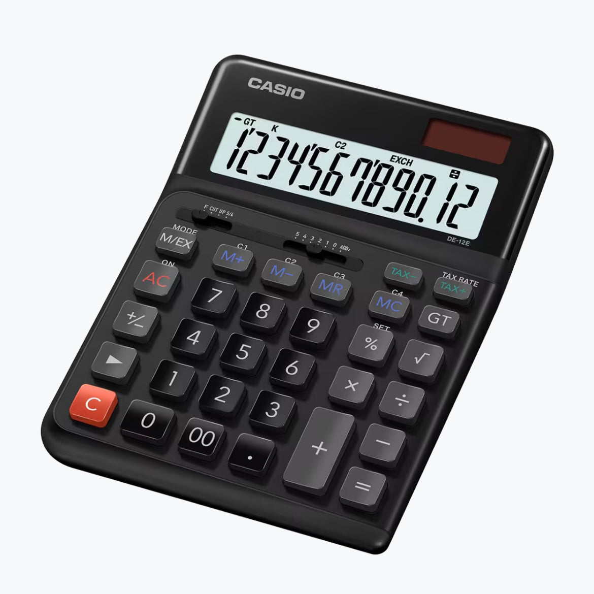 CASIO [DE-12E] 桌面計數機 Desktop 12-digits Calculator