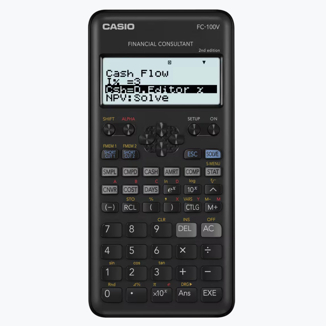 CASIO [FC-100V] 財務計數機 Financial Calculator