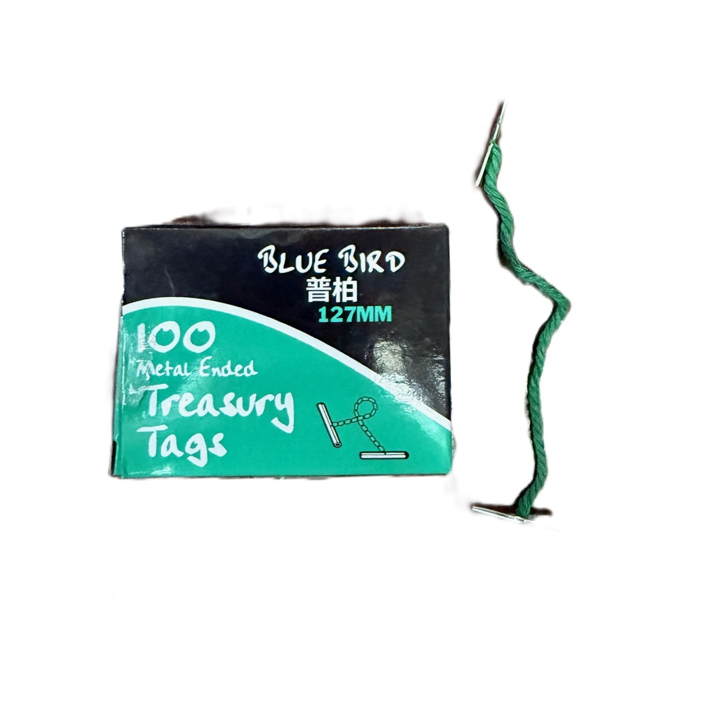 普柏 BLUE BIRD 快勞繩 Treasury Tags (100條pcs / box)