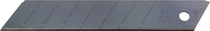 日本 NT Cutter 大黑色界刀片 Heavy-Duty thick black spare blade [BL-12P]