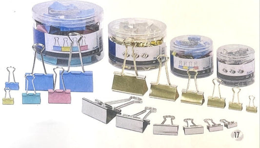 Bantex BINDER CLIPS 彩 / 金 / 銀色 (Assorted / Gold / Sliver) 長尾夾