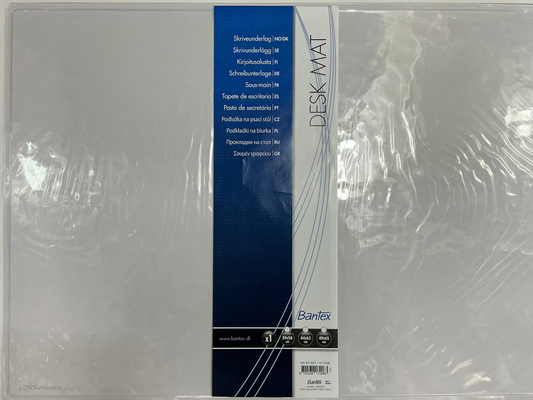 Bantex 透明枱墊 Transparent Desk Pads - [49 x 65 cm / 39 x 58 cm]