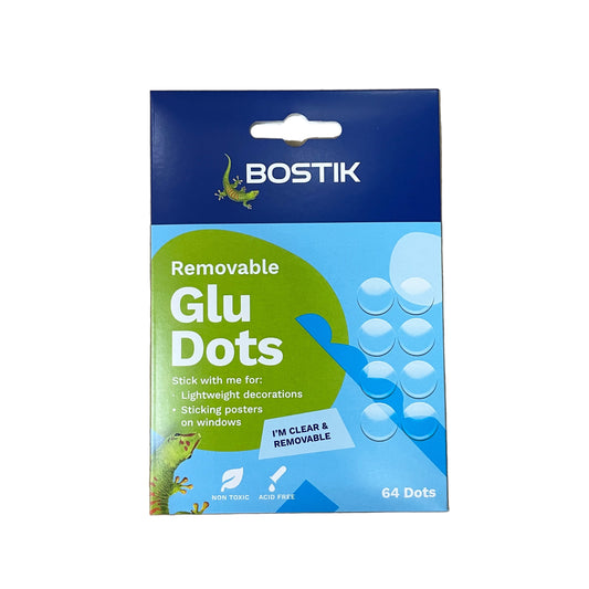 Bostik 寶貼萬用膠(透明圓點) Blu-Tack Multi-purpose Removable Glu Dots