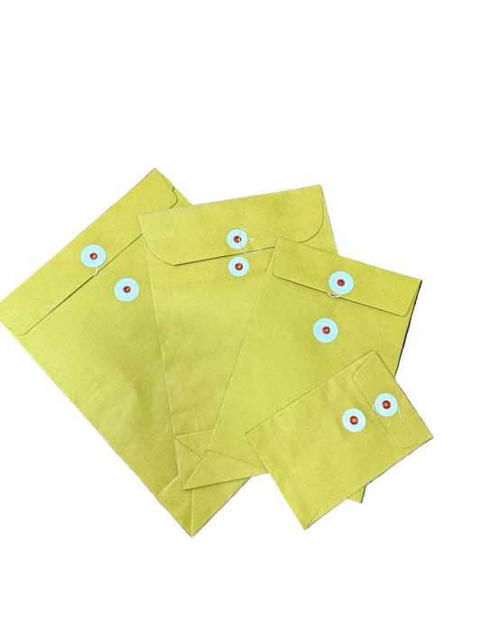 啡色牛皮公文袋 Brown envelope |多款尺寸 Multiple Sizes| (10 個 pcs / 50 個 pcs)