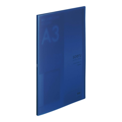 LIHIT LAB  - SEORU A3 資料簿 Clear book- 20 Pockets [N-8133]