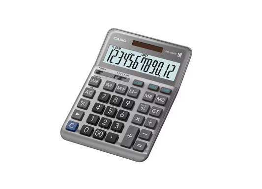 CASIO [DM-1200FM] 桌面計數機 12-digit Desktop Calculator