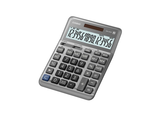 CASIO [DM-1600F] 桌面計數機 16-digit Desktop Calculator