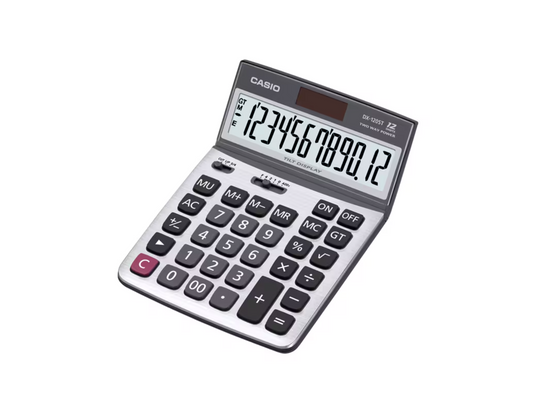 CASIO [DX-120ST] 桌面計數機 12-digit Desktop Calculator