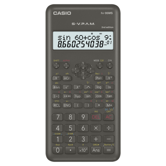 CASIO [fx-95MS-2 2nd edition] 科學計數機 Scientific Calculator