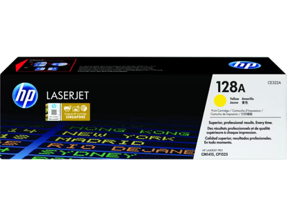 HP [128A] (CE320A/ CE321A / CE322A/ CE323A) 原廠鐳射碳粉匣 LaserJet Toner Cartridge [黑色 Black/ 青色 Cyan/ 黃色 Yellow/ 品紅色 Magenta]